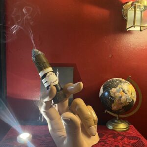 Smoking Cigar Hand / Incense Holder