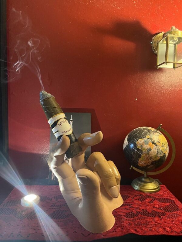 Smoking Cigar Hand / Incense Holder