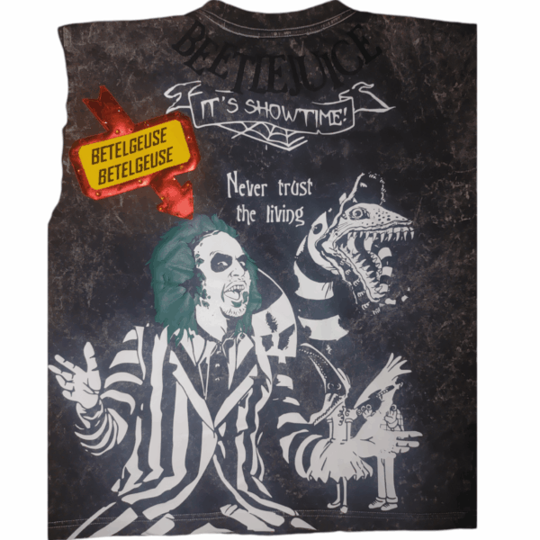 Beetlejuice Sleeveless T-Shirt - Image 2