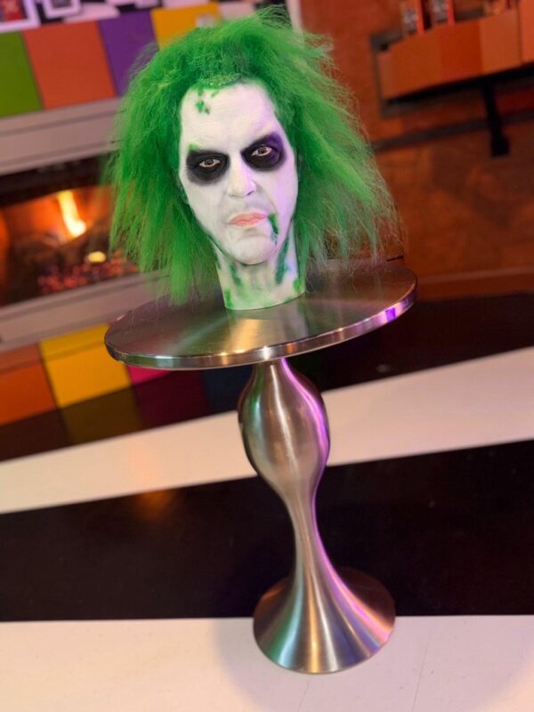 Beetlejuice Hyper Realistic Bust Sculpture