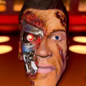The Terminator Bust Sculpture with Light Up Eye
